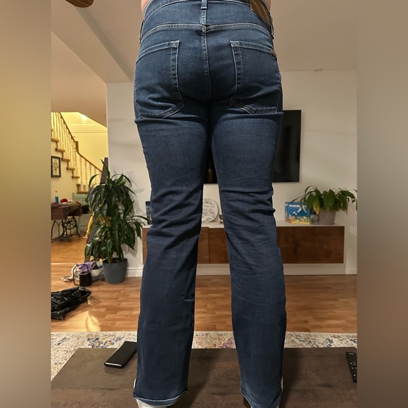 7 For All Mankind Men’s Dark denim jeans - Picture 2 of 5